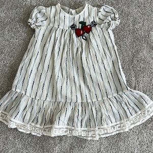 Gucci toddler dress 12/18 months
